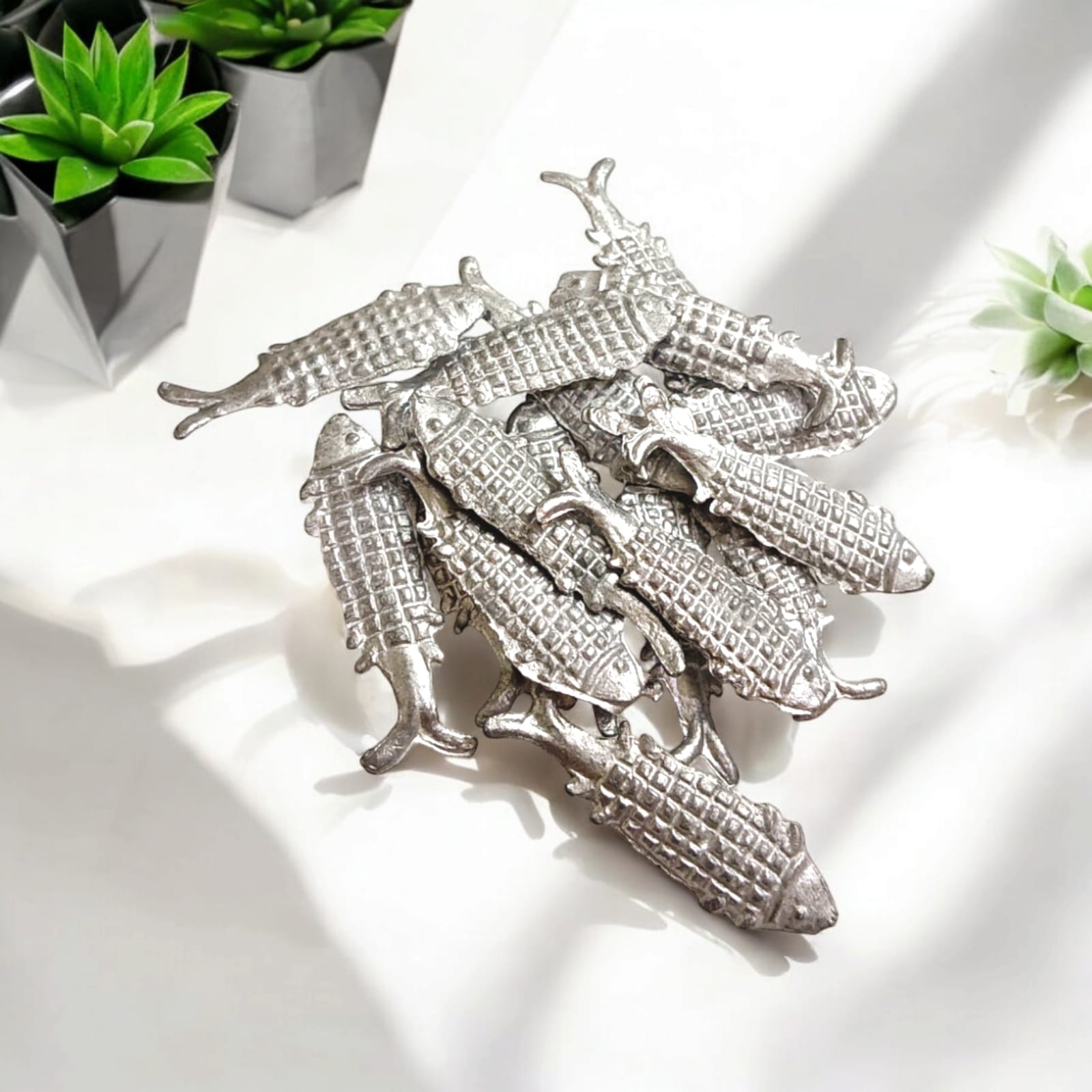 Lead Fish for Remedies - Ranga Fish for Lal Kitab Remedies by Timeshopee