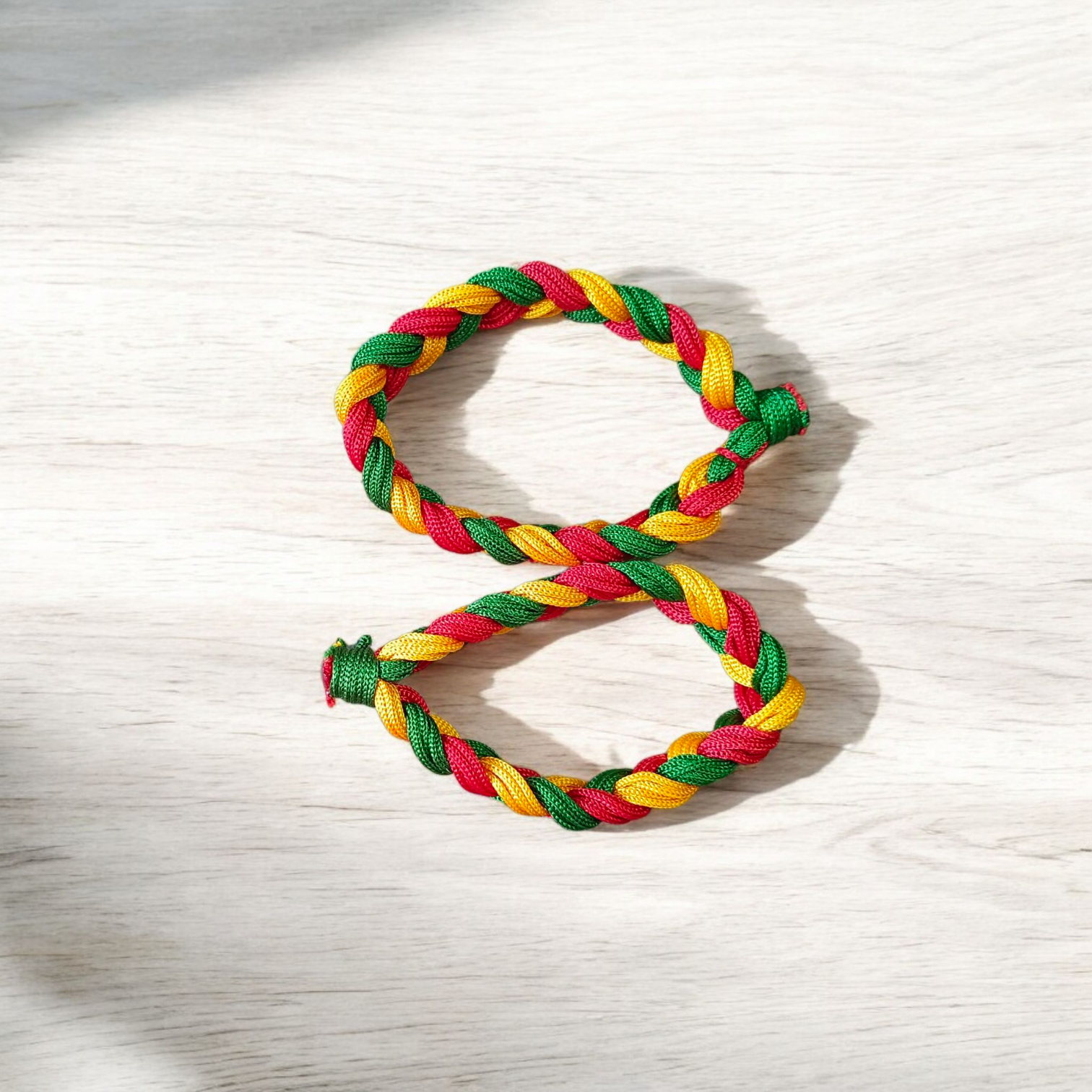 Multicolor handmade adjustable spiritual bracelet set of 2 – traditional pooja kalawa dhaga for men, women, and girls by Timeshopee