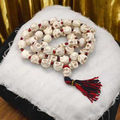 Nar Mund Mala for Goddess Kali Devotional Spiritual Necklace