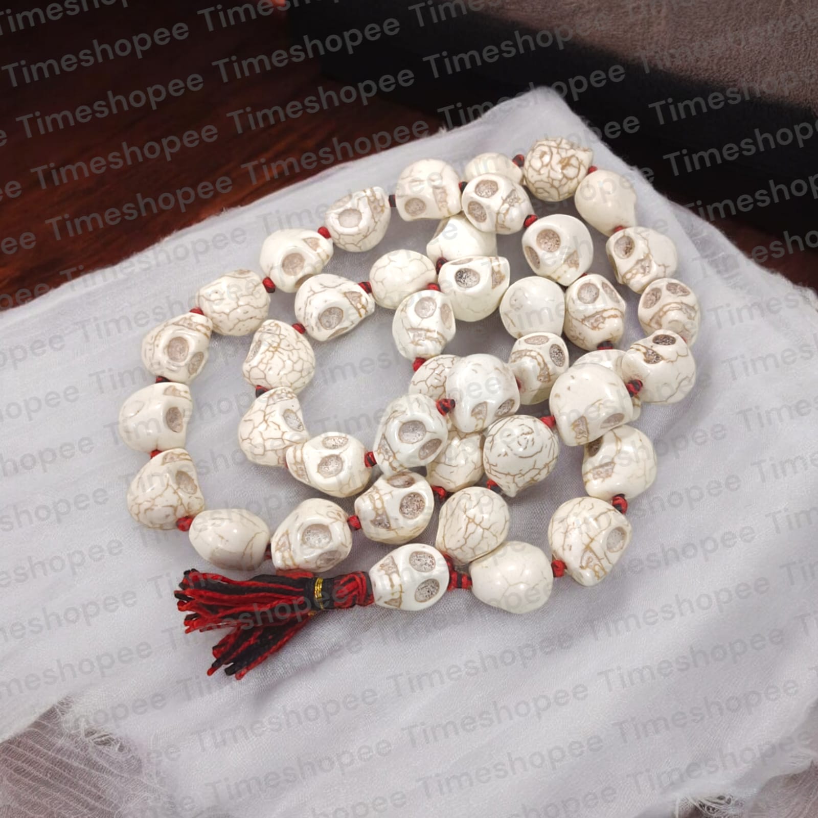 Nar Mund Mala in 54+1 beads and 40+1 beads variants, showcasing the high-quality beads for spiritual practice.