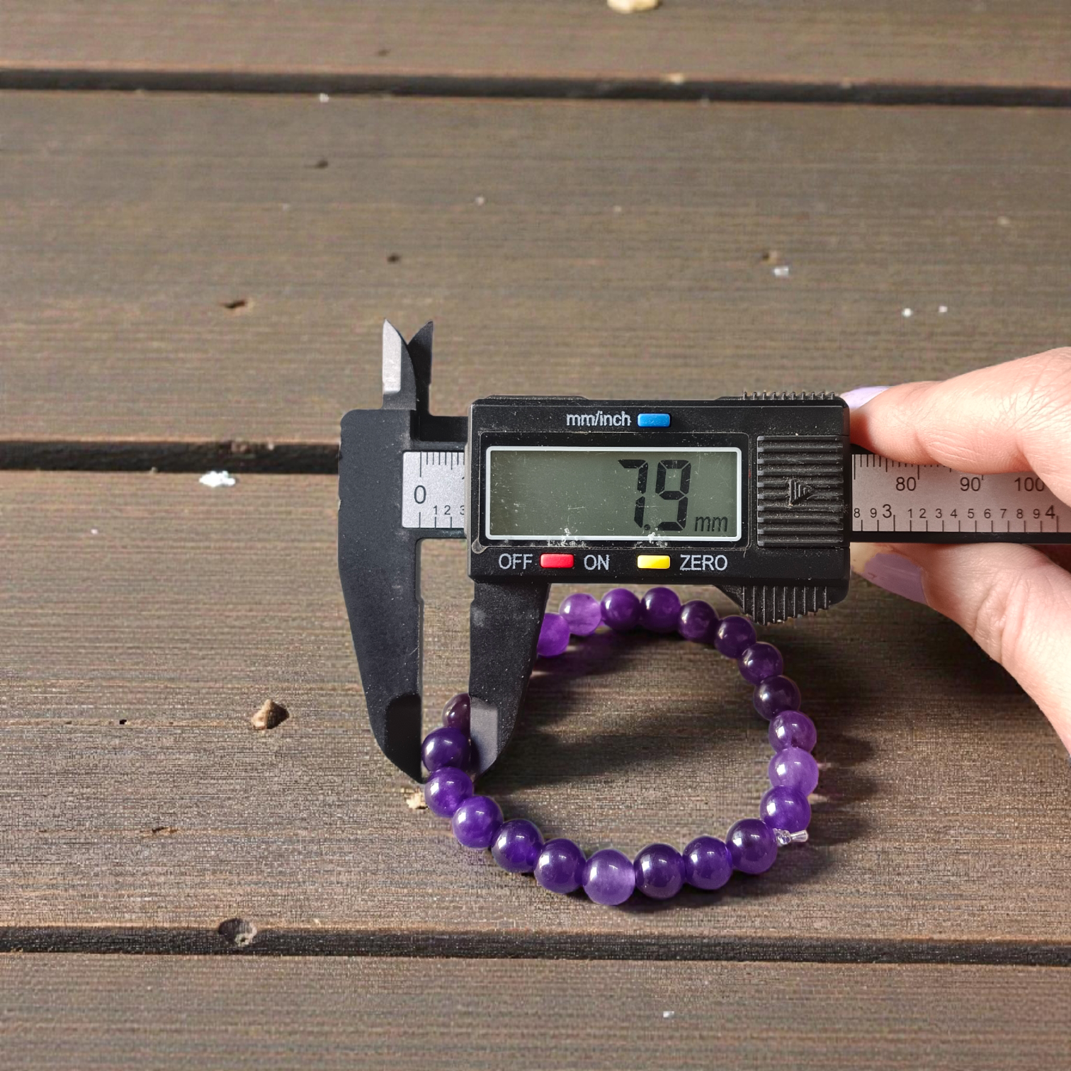 Natural Amethyst Bracelet | Elegant and Durable Bracelet | Lab Certified | Benefits Spiritual Awareness, Stress Relief, and Mental Clarity