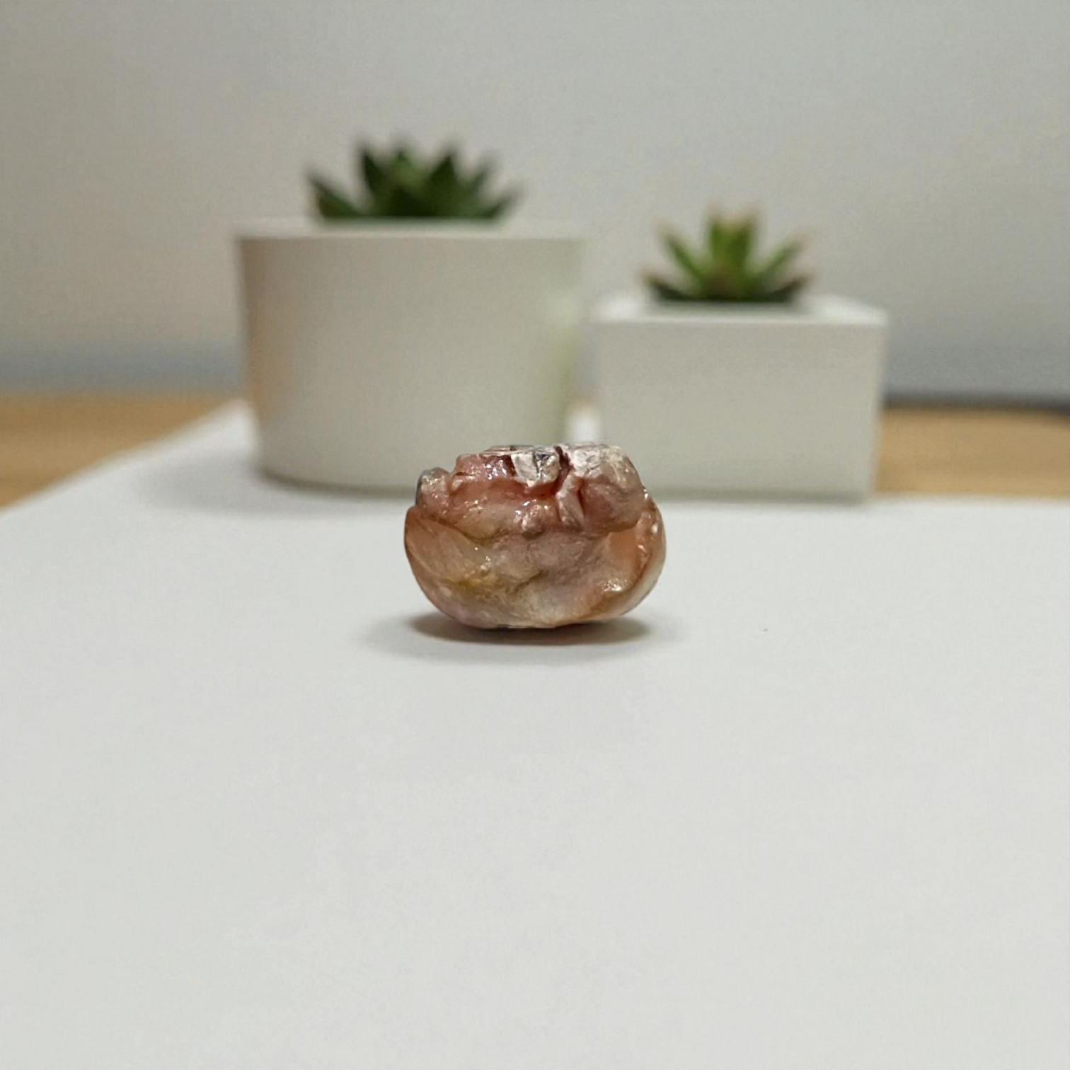 Natural Chandra Mani Without Studded – Lab Certified gemstone for emotional balance, calmness, and mental clarity