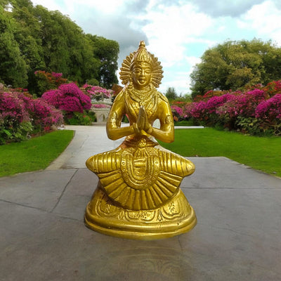 Pure Brass Maa Parvati Idol for Home Temple & Décor – Timeshopee
