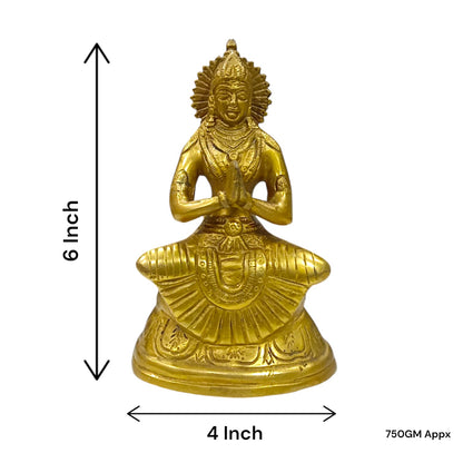 Pure Brass Maa Parvati Idol | Timeshopee