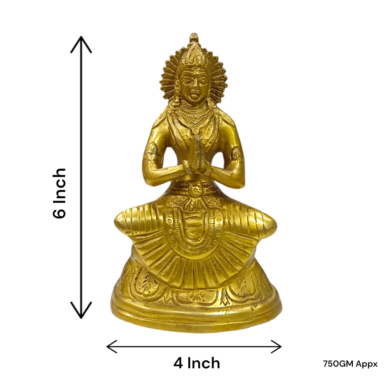 Pure Brass Maa Parvati Idol | Timeshopee