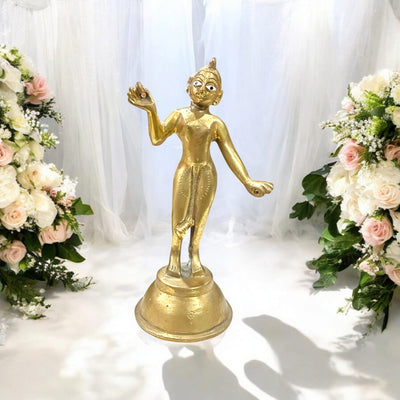 Radha Rani Idol in Brass | 100% Pure & Ethically Sourced – Timeshopee