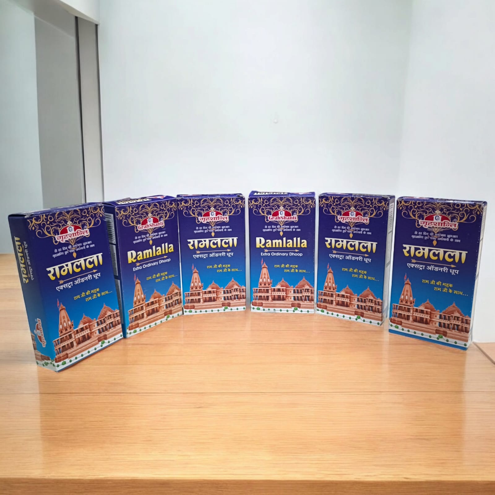 Ramlalla Extra Ordinary Dhoop Pack by Grahshanti - 4 Months Supply