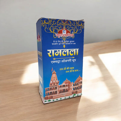 Ramlalla Extra Ordinary Dhoop | 4 Months Pack by Grahshanti – Timeshopee