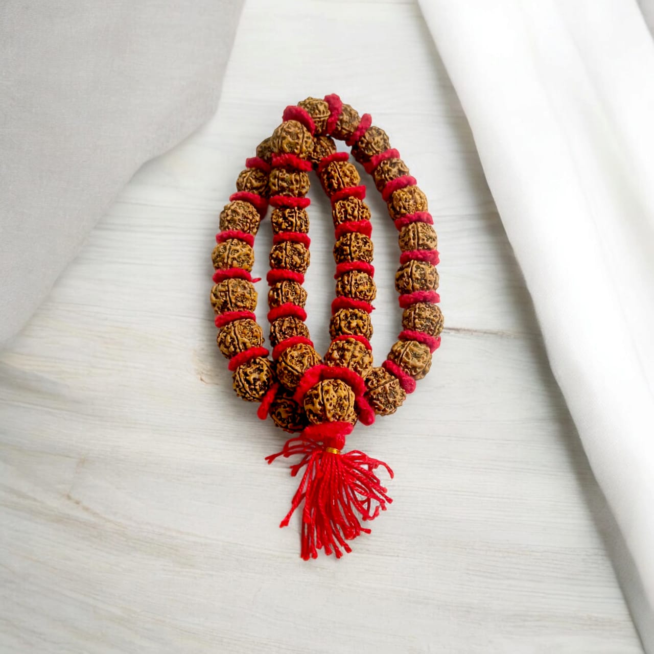 Rudraksha Kantha Mala | Lab Certified | Timeshopee