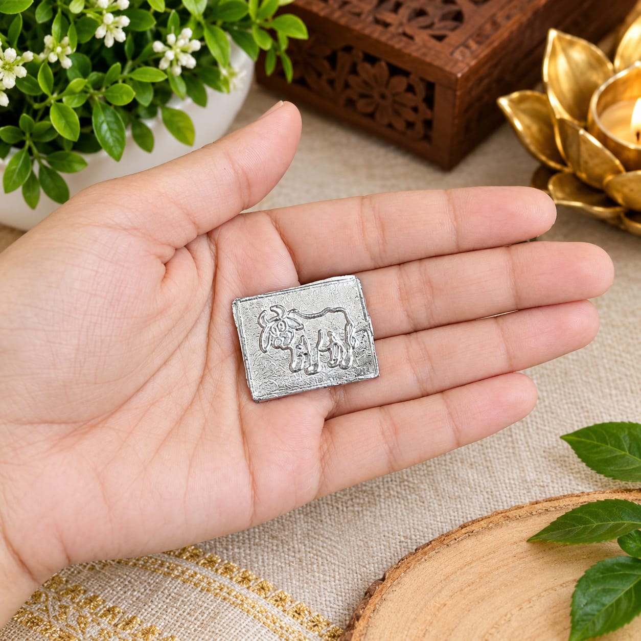 Shani Yantra Coin Ranga Shani Yantra Sikka Set of 10 for Puja Remedies