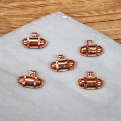 Small Size Taweez Set of 5 for Children and Girls - Elegant Design with Bhojpatra by Timeshopee