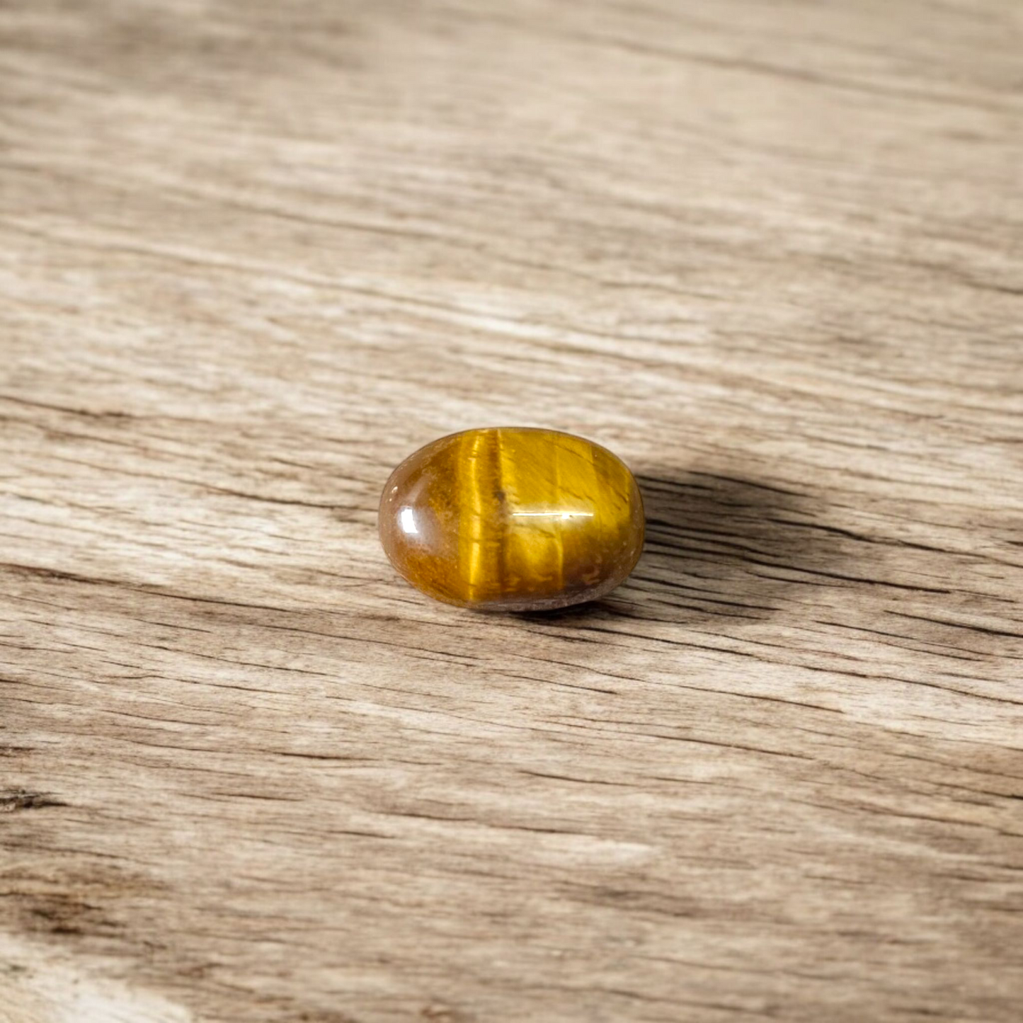 Tiger Eye Stone – Natural Brown Crystal for Confidence, Motivation &amp; Meditation