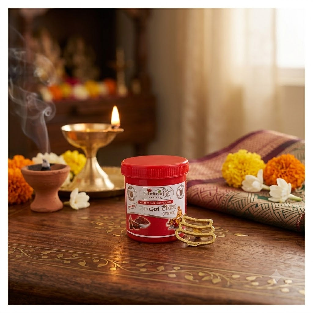 Tripundra Tilak Stamp for forehead tilak, ideal for Shiva devotees and ritual use