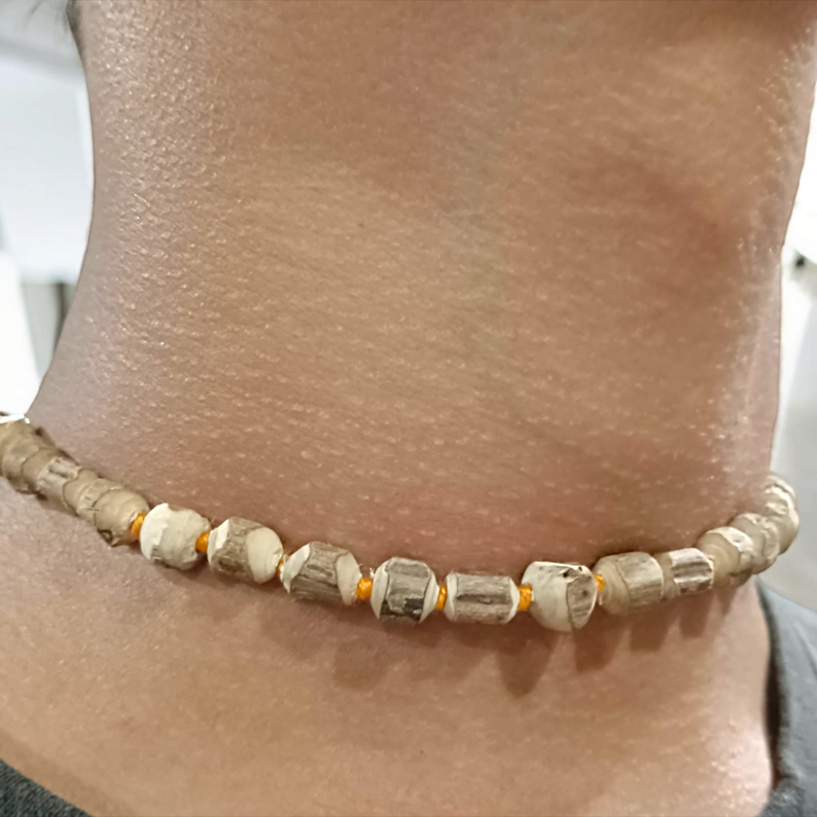 Tulsi Kanthi Mala | Big Beads | Lab Certified | Timeshopee