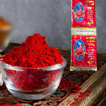 Kum Kum Powder  for Tilak & Pooja – Timeshopee