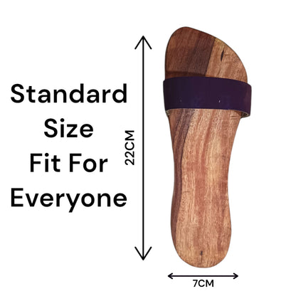Wooden Charan Paduka | Traditional Khadau Slippers for Spiritual Wear – Timeshopee