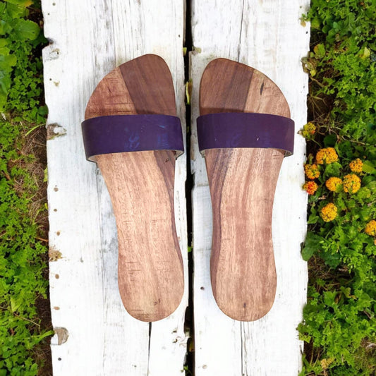 Wooden Charan Paduka | Traditional Khadau Slippers for Spiritual Wear – Timeshopee