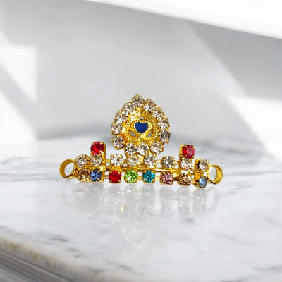 Laddu Gopal Mukut  Crown for Krishna Idol Shringar