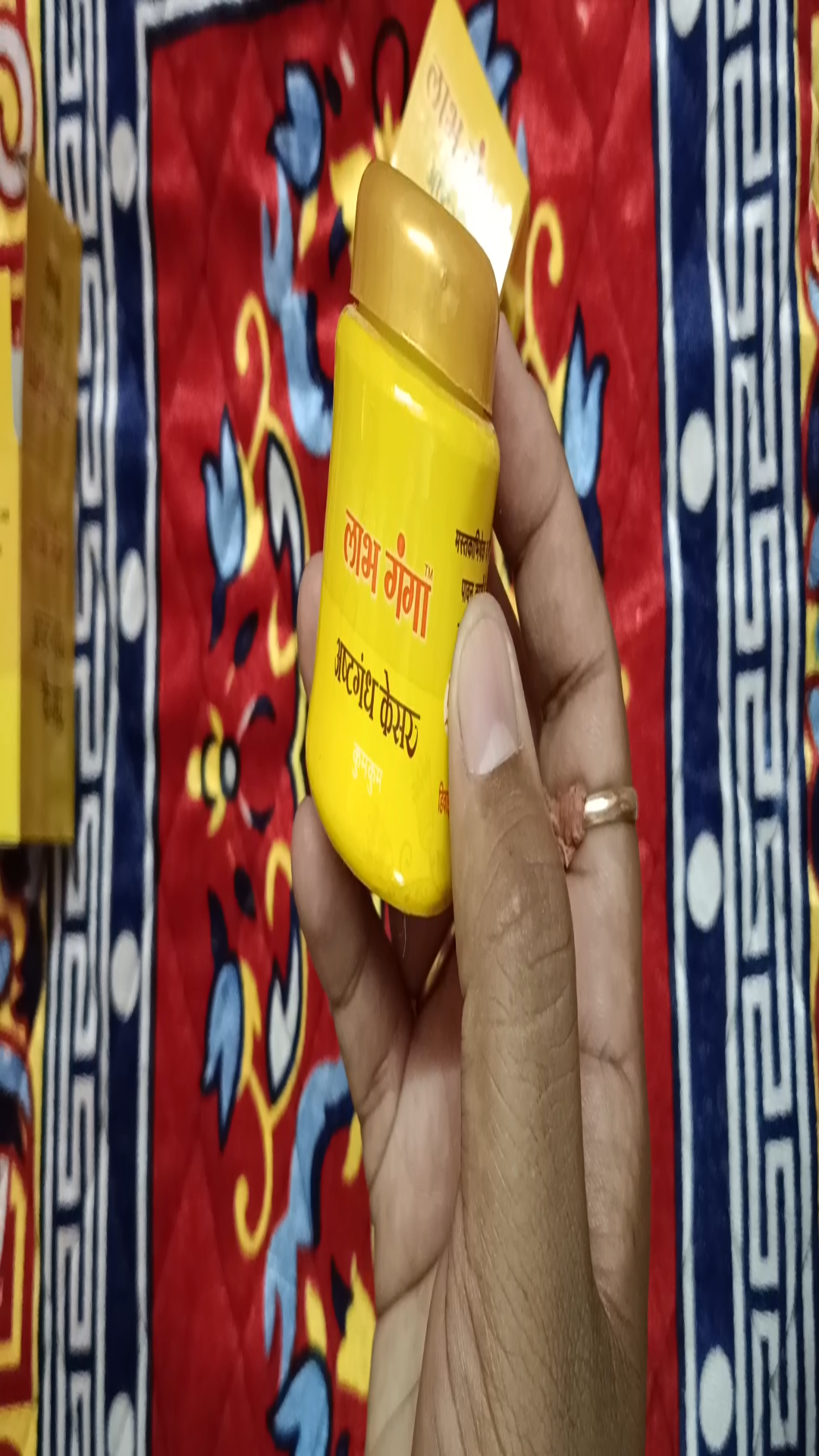 Ashtaganda Kesar Kumkum Set for Daily Puja and Vedic Rituals