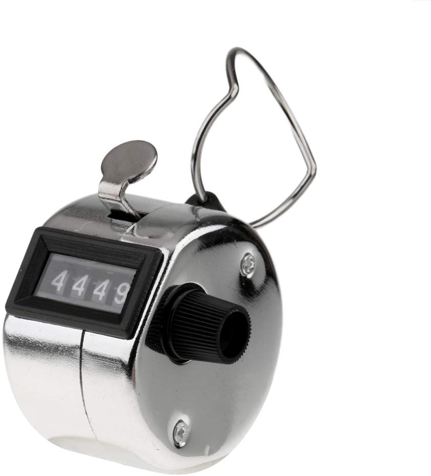 4 Digits Mantra Counting Machine with Metal Build - Timeshopee