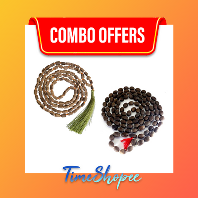 Combo of Tulsi Mala & Kamal Gutta Mala | Lab Certified