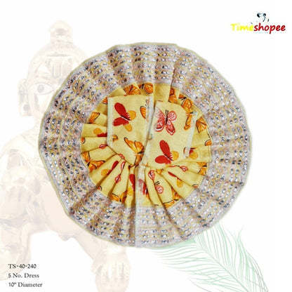 Laddu Gopal Dress | Divine Krishna Poshak | Size 5 – Timeshopee