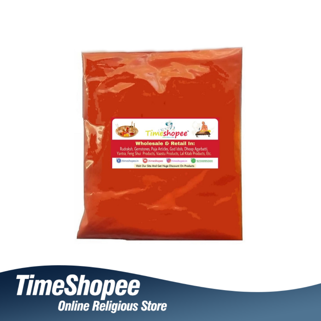Hanuman Ji Original Sindoor For Pooja | 900GM Pack | Timeshopee