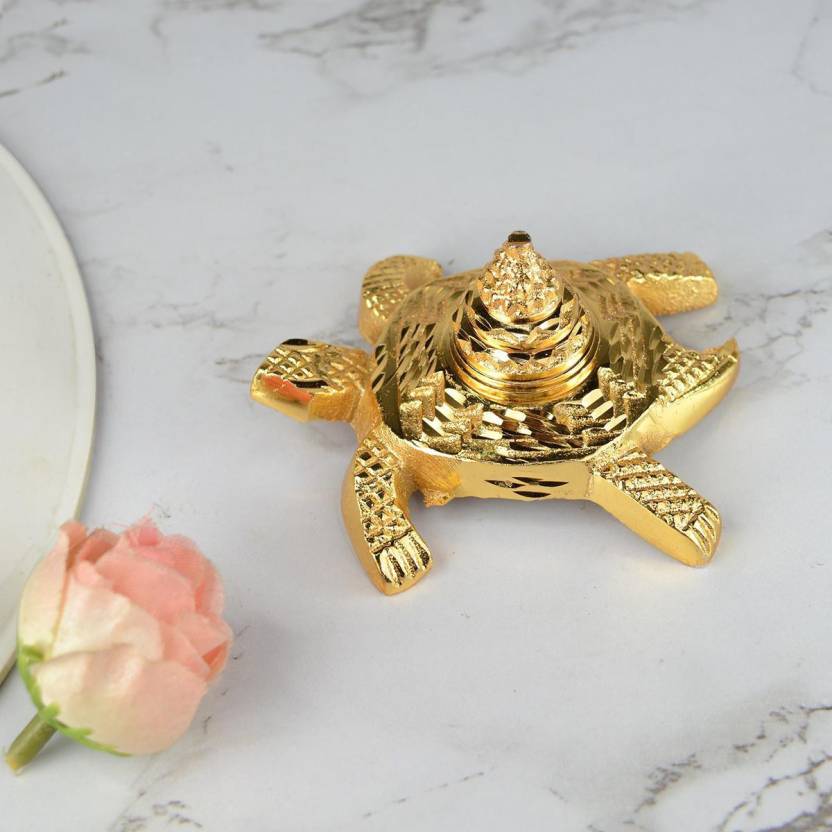 Kachua Shri Yantra Ring | Meru Yantra on Tortoise for Good Luck – Timeshopee