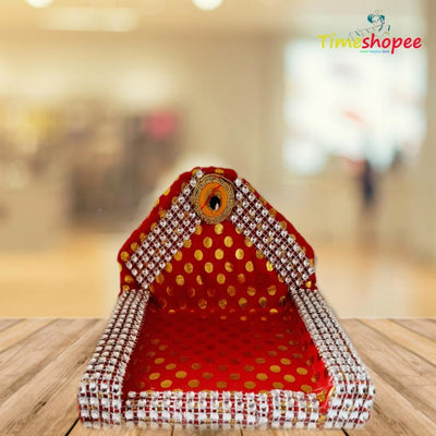 Laddu Gopal Singhasan | Laddu Gopal Bed for Pooja & Decoration – Timeshopee
