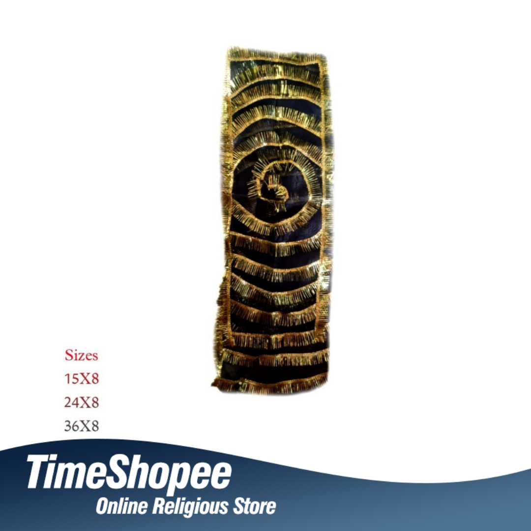 Maa Kaali Chunri | Black Kaali Chunni for Pooja & Temple – Timeshopee