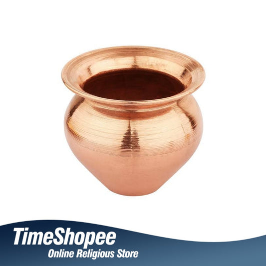 Copper Kalash | Tambe Ka Lauta for Pooja & Spiritual Rituals – Timeshopee