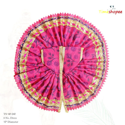 Laddu Gopal Dress | Bal Gopal Poshak | Size 5 No. | Timeshopee