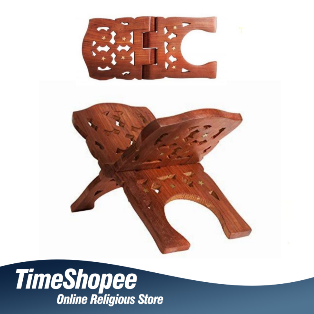 Rahel Wooden Book Reading Stand | Large and Standard Sizes | Timeshopee