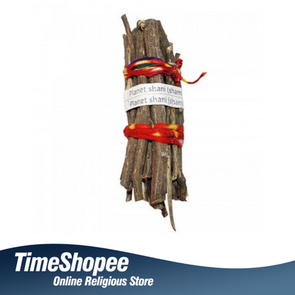 Set of 11 Shami Wood pieces for Shani Hawan, used in spiritual rituals